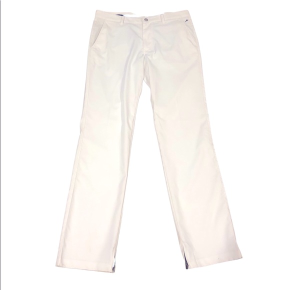 Maide x Bonobos straight leg golf white pants 34 x 36 - Picture 2 of 8